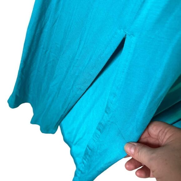 Soft Surroundings HAMSA Hooded CAFTAN Dress - Picture 6 of 13